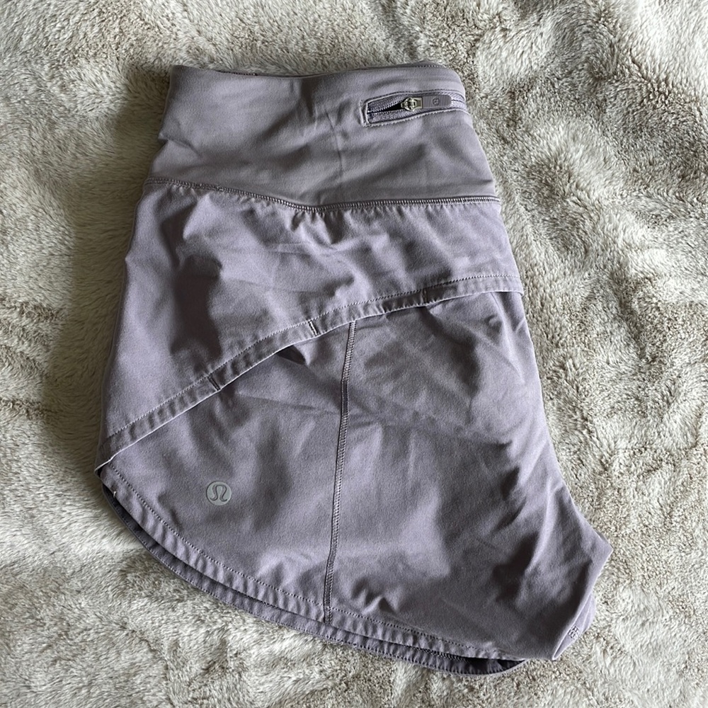 Lululemon Speed up shorts size 4